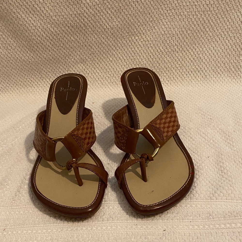Paolo Women's Tan Sandals
